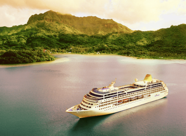 Cruise Lines Chart einen Kurs für Kuba / Kuba