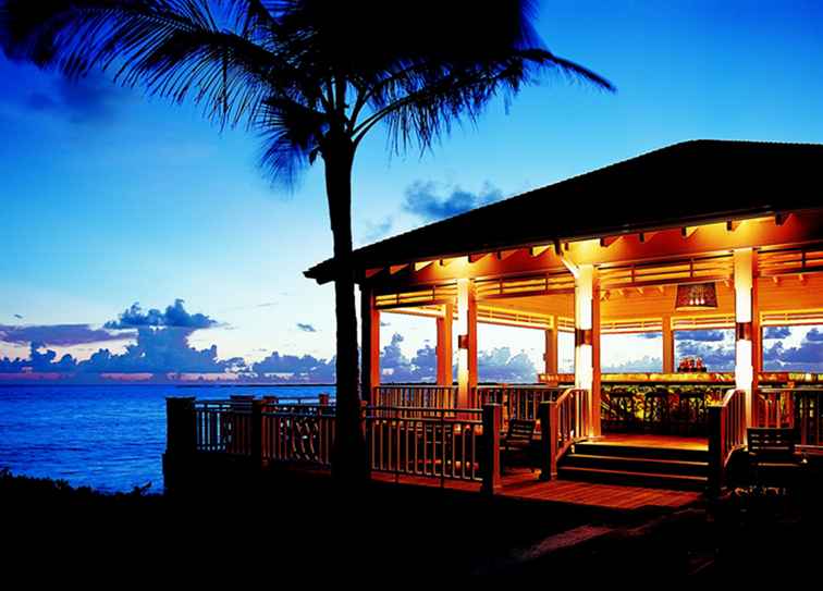 Cene en el Dune Restaurant en el One & Only Ocean Club en Paradise Island