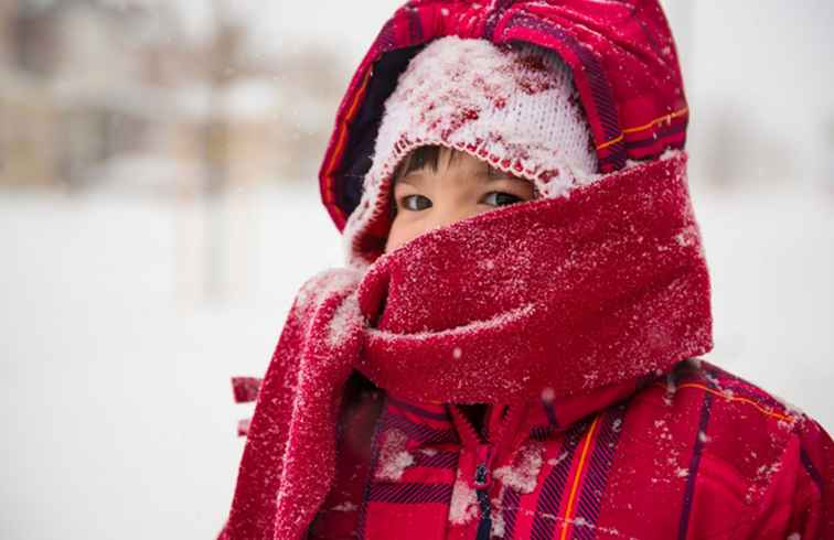 Riesgo de congelación descompuesto por la temperatura / Montreal