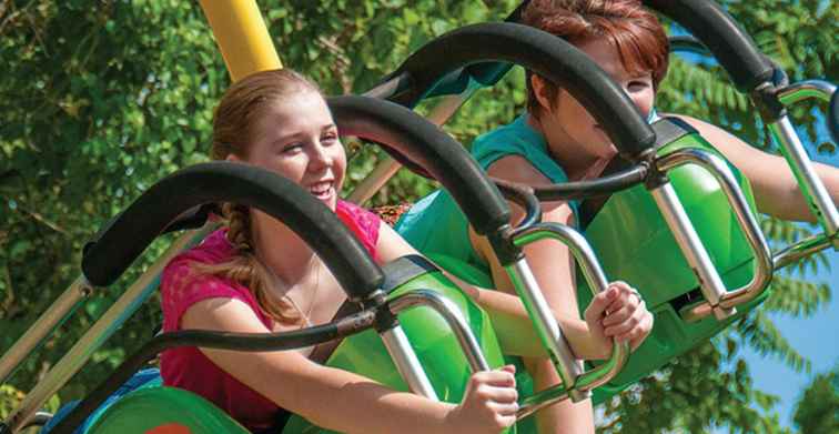 Diversión aguarda en los parques acuáticos y de diversiones de West Virginia