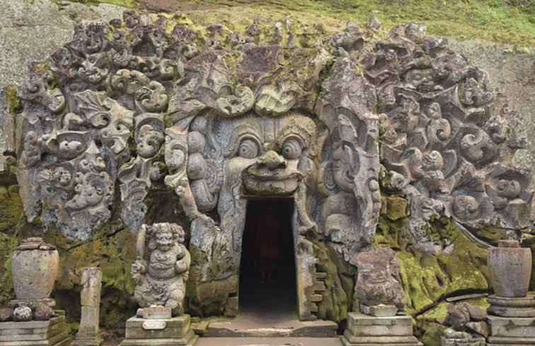 Goa Gajah La caverne d'éléphant de Bali