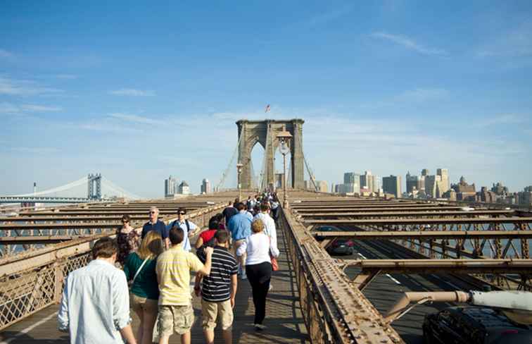 Quanto tempo ci vuole per percorrere il ponte di Brooklyn / New York