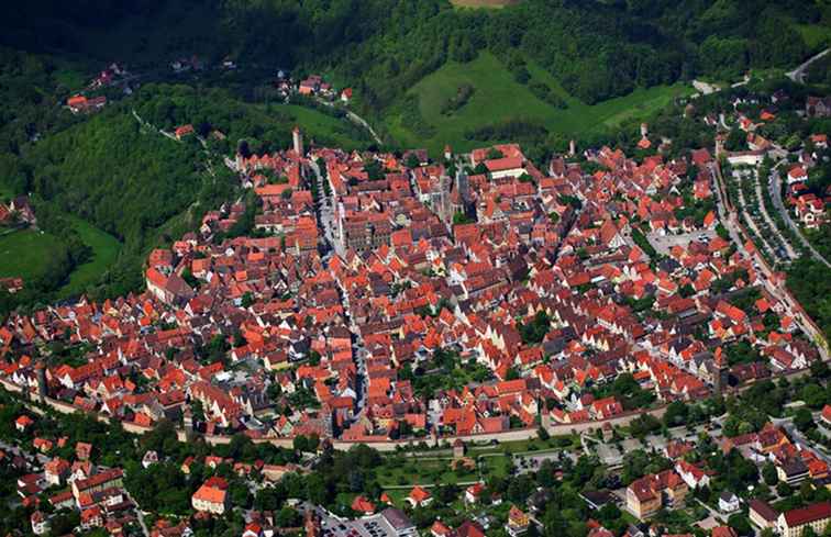 Hoe bereik je Rothenburg ob der Tauber / Duitsland