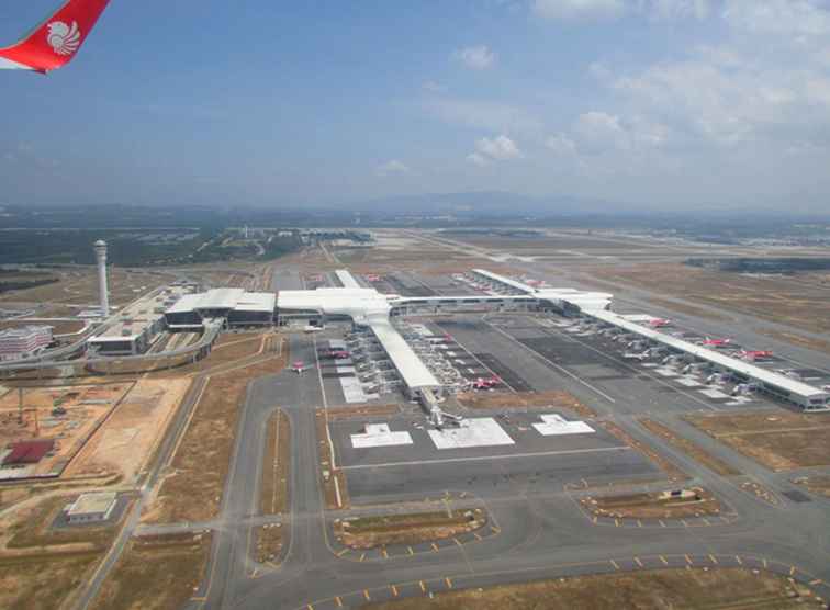 Terminal aeroportuale KLIA2 a Kuala Lumpur
