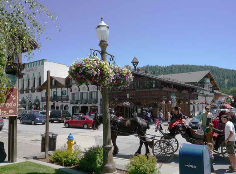 Leavenworth Een bezoekersgids voor het Beierse dorp van Washington / Washington