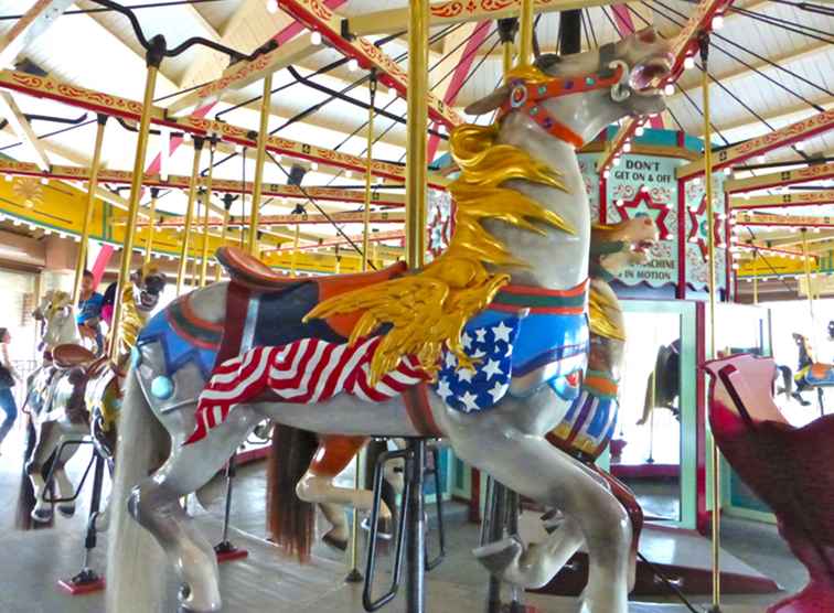 Pretparken, attracties en carrousels op Long Island / New York