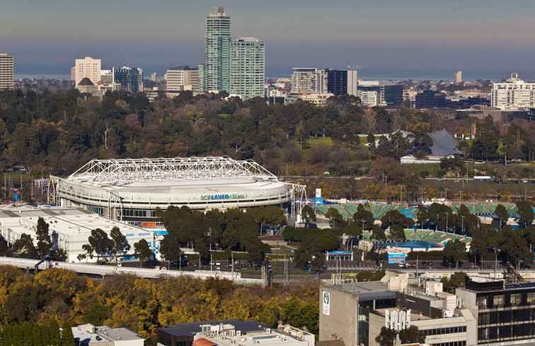 Melbourne Park Heimat der Australian Open