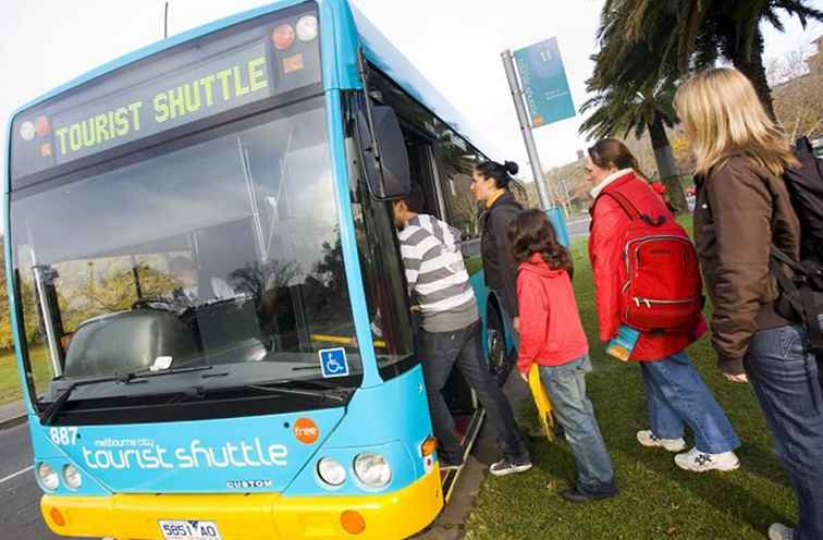 Melbournes gratis turistbuss / Australien