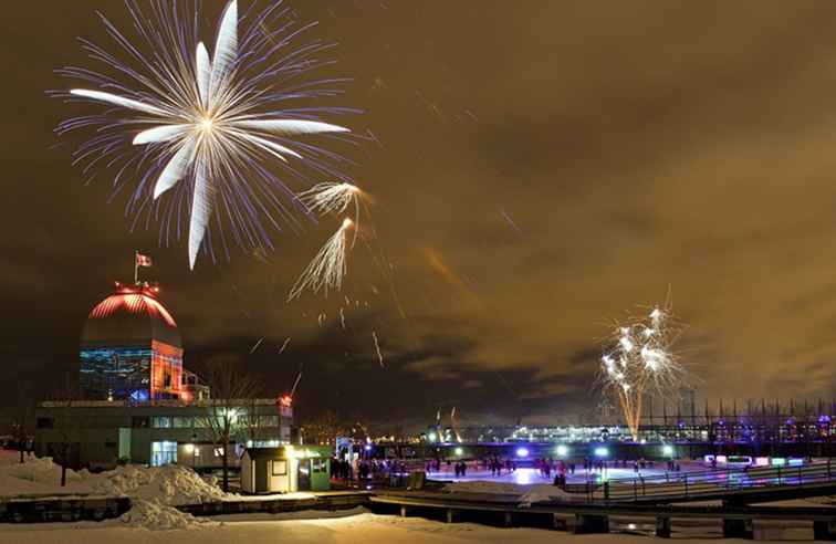 Montreal Christmas Fireworks 2017-2018 / Montreal