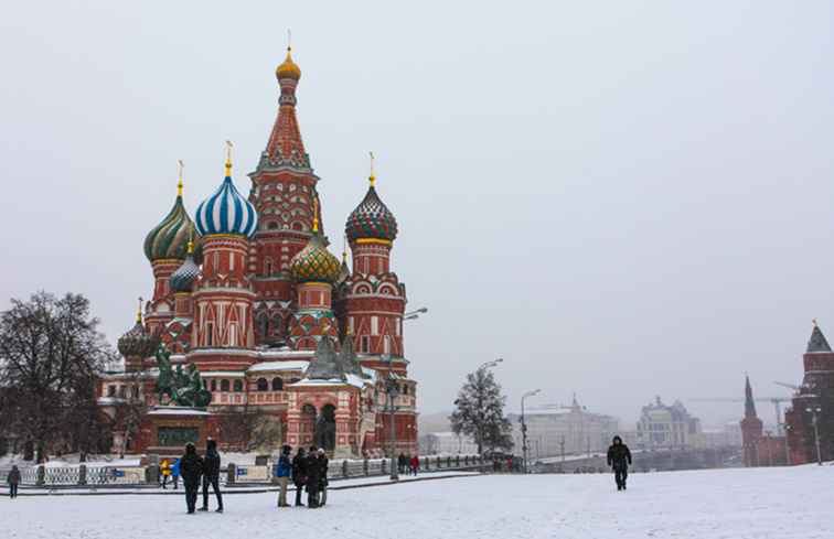 Moskou in de winter / Rusland