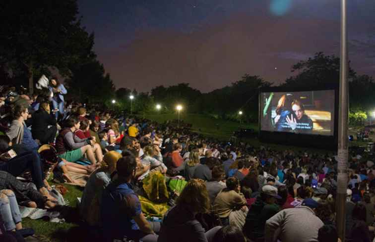 Outdoor zomervideo's en muziek in Toronto / Toronto