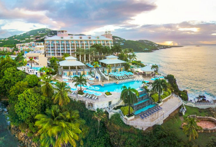 Granska fransmannens Reef Resort på St Thomas / USVI