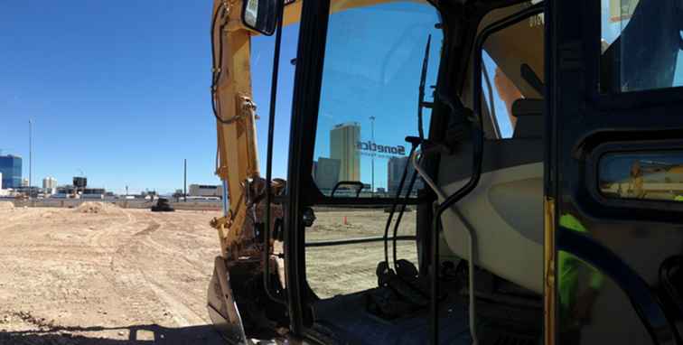 Run bulldozers en graafmachines in Vegas bij Dig This / Nevada