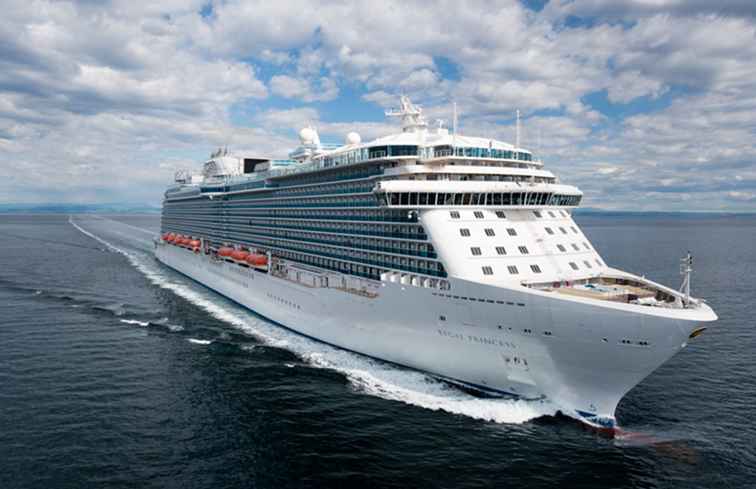 Vela en un crucero Regal Princess