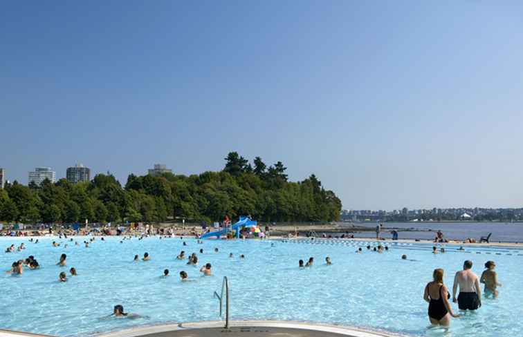 Tweede strandpool in Stanley Park, Vancouver, BC / Vancouver