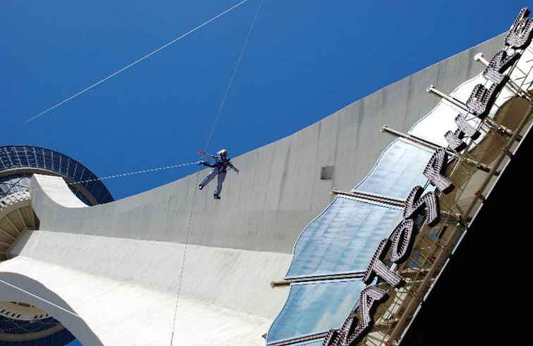 Sky Jump à Stratosphere Las Vegas / Nevada