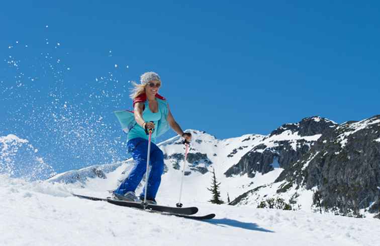 Frühling Skifahren Kanada / 