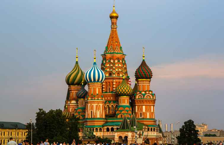 La cathédrale Saint-Basile / Russie