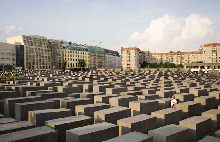 Il memoriale dell'Olocausto a Berlino / Germania