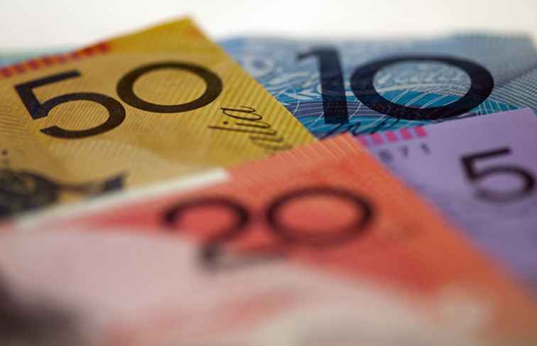 Le entrate e le uscite della valuta australiana