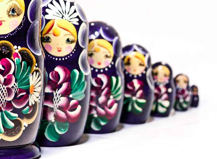 Ursprungen till Matryoshka, ryska Nesting Dolls