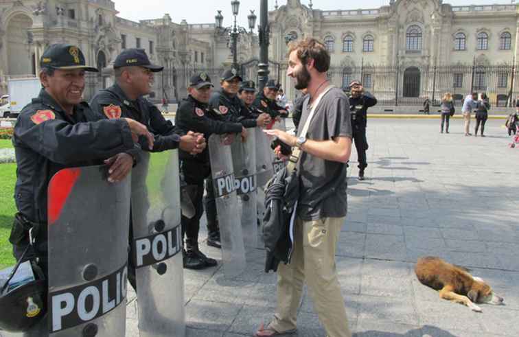 La polizia turistica peruviana
