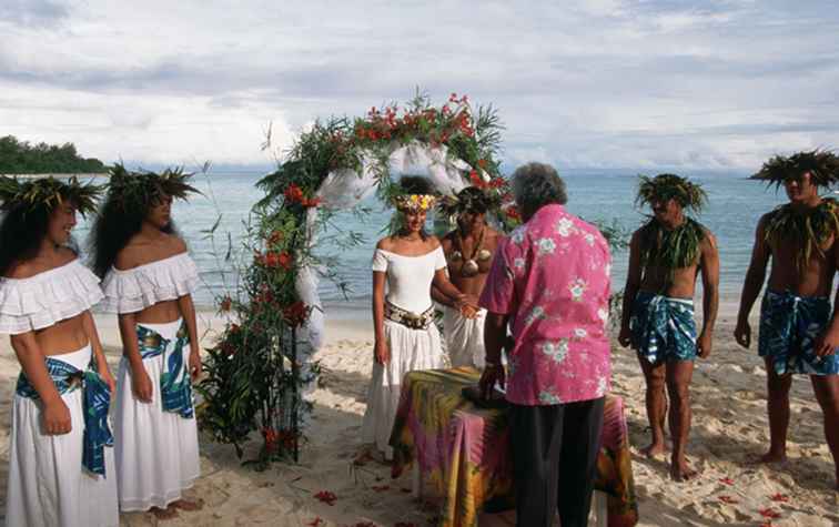 La cérémonie de mariage polynésienne