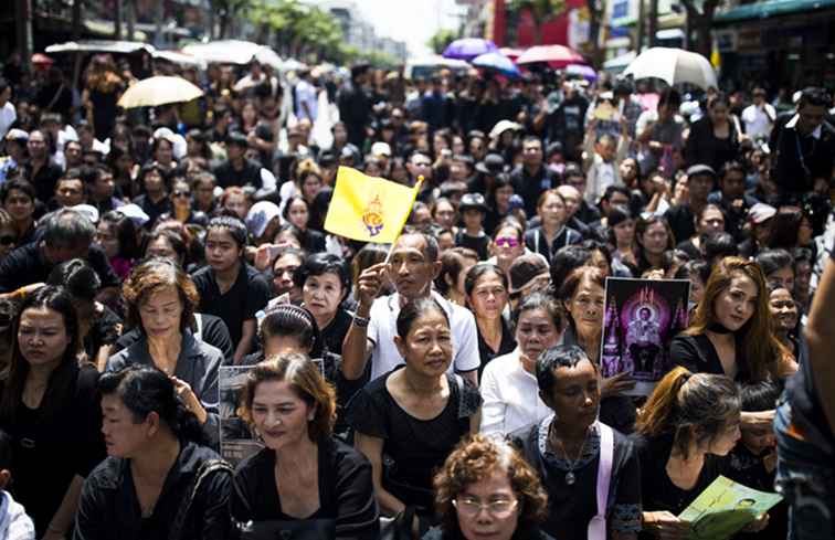 Il periodo del lutto in Tailandia