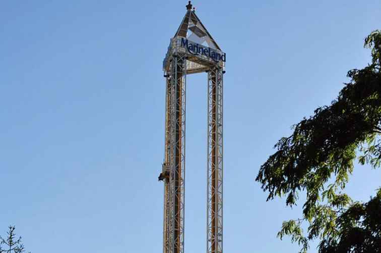 Questo Crazy Canadian Ride è uno dei più alti del mondo / Cascate del Niagara