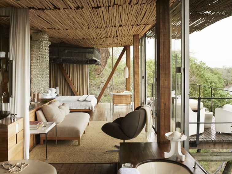 Top 5 des loges de luxe à l'intérieur du parc Kruger / Afrique du Sud