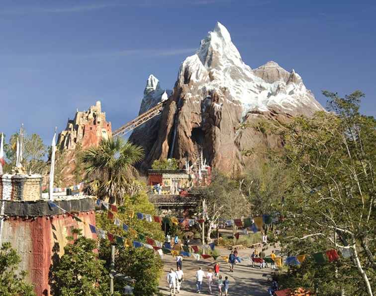 Top Thrill Rides på Disney Worlds Animal Kingdom / florida