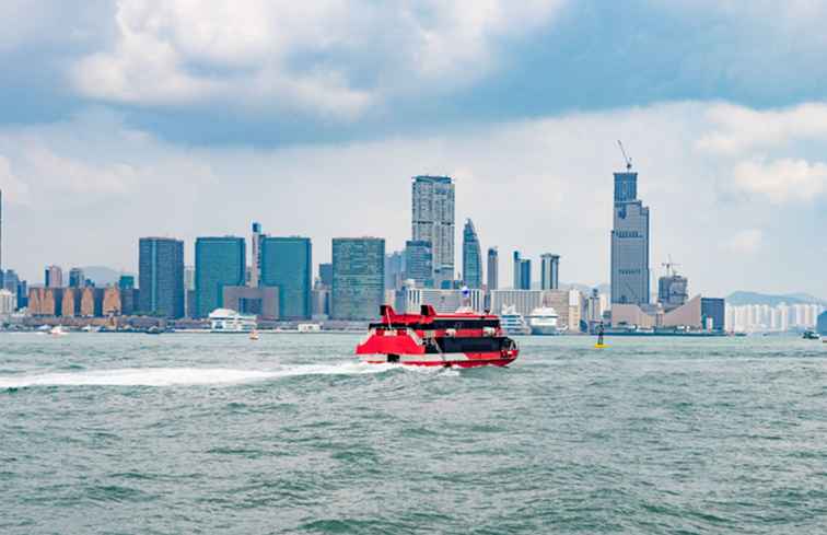 Reis per veerboot tussen Hong Kong en Macau / China