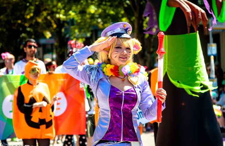 Desfile de Halloween en Vancouver 2016