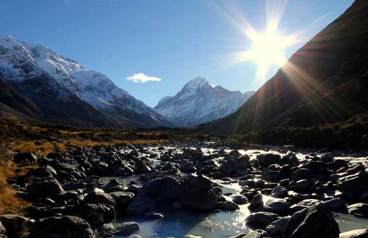 Visita Mount Cook Village cerca de la montaña más alta de Nueva Zelanda / Nueva Zelanda