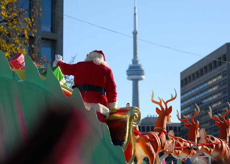 Visite du défilé du père Noël à Toronto