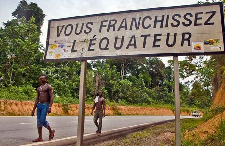Quali paesi africani sono situati sull'equatore?