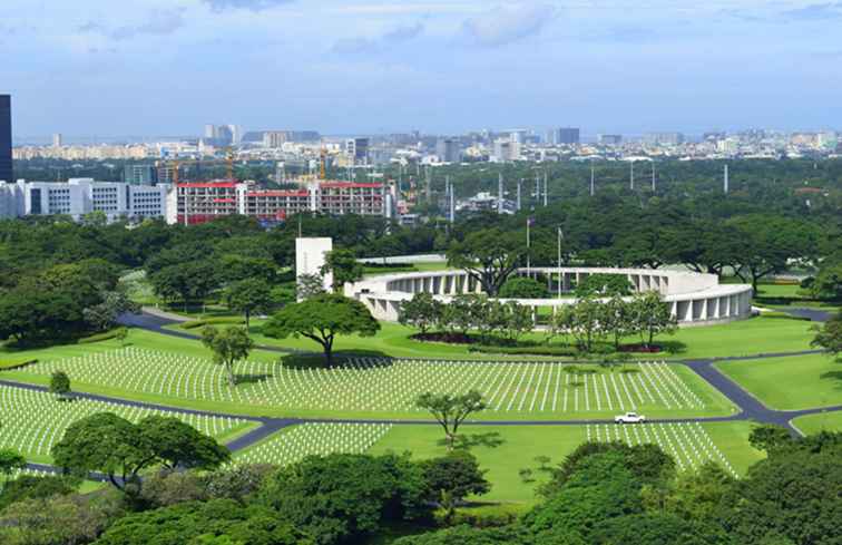 Asiens Arlington der Manila-amerikanische Kirchhof in den Philippinen / Asien