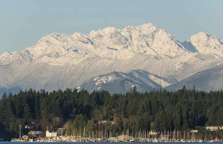 Pianificatore di viaggio dell'isola di Bainbridge / Washington