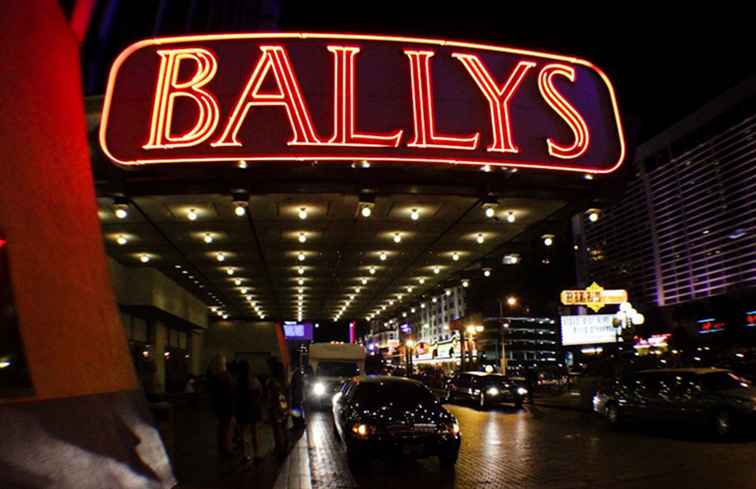 Bally's Hotel and Casino Stap in de actie op de Las Vegas Strip / Nevada