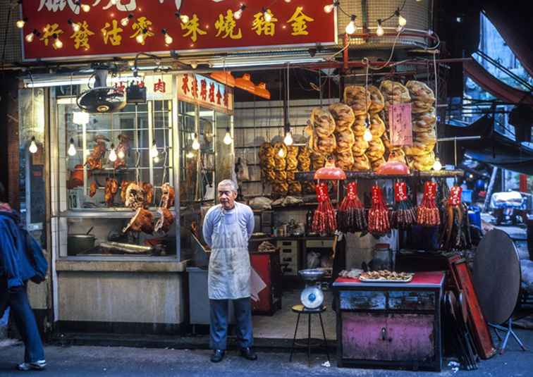 Kantonesische Küche und Küche / Hongkong