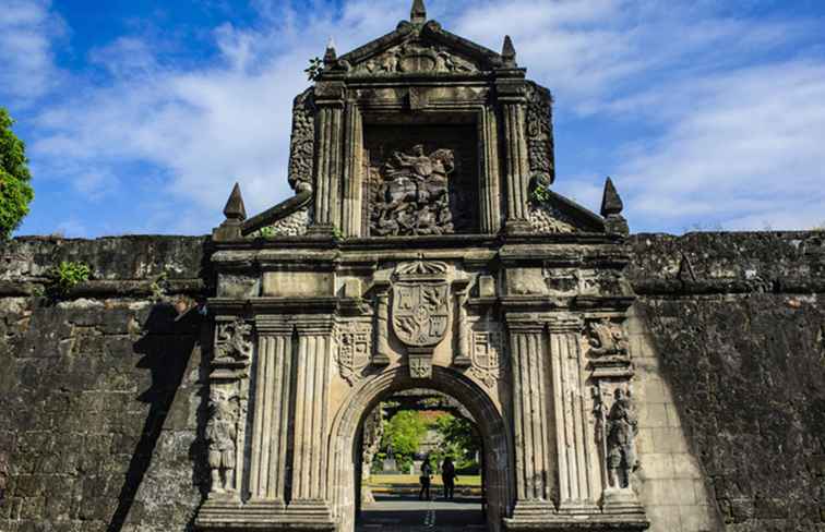 Guide till Fort Santiago, Intramuros, Manila / Asien