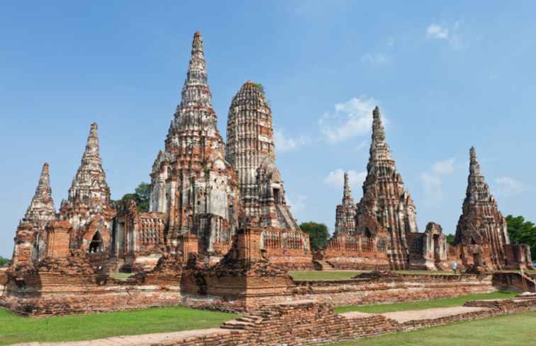 Guide till besökande Ayutthaya i Thailand / Thailand