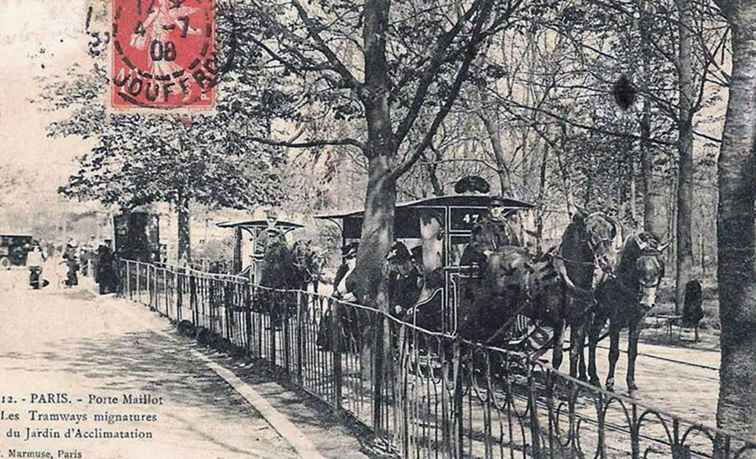 Jardin d'Acclimation Ein altmodischer Vergnügungspark in Paris / Frankreich