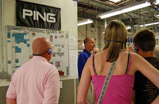 Karsten Manufacturing Tour in der Ping-Fabrik / Arizona