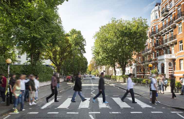 London's Abbey Road Crossing / Inghilterra