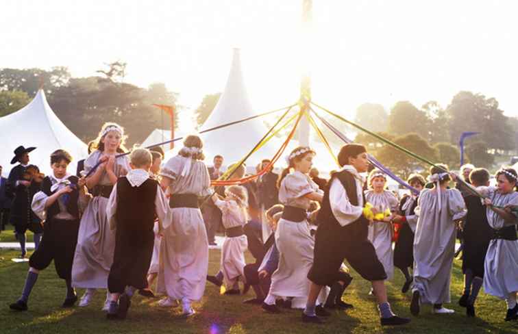 May Day Celebrations i England / england