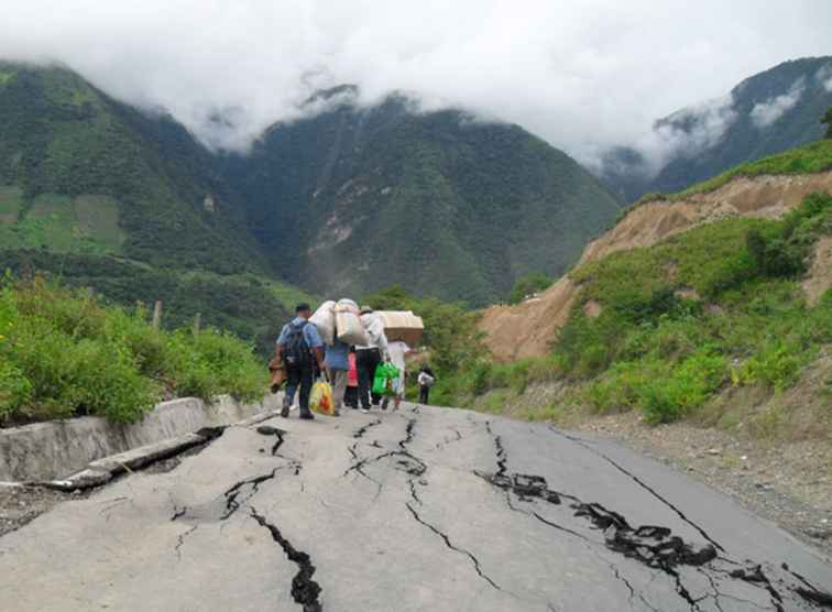 Översikt över naturkatastrofer i Peru / peru