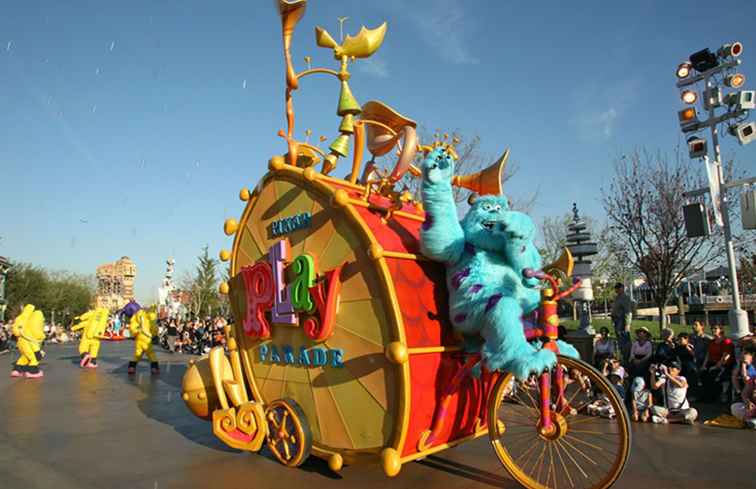 Pixar Speel Parade bij Disneyland / Californië