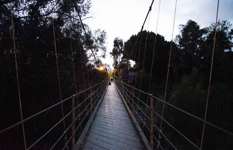 Las pasarelas de Banker's Hill y Hillcrest en San Diego / California