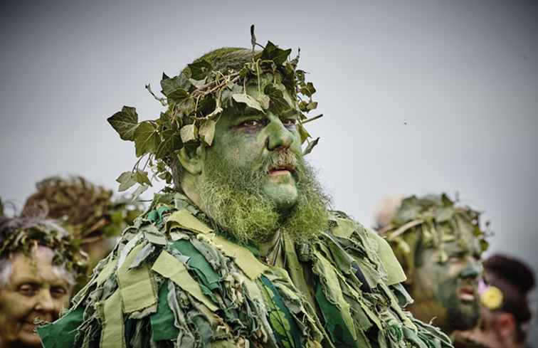 Le festival Jack-in-the-Green - Morris Dancing et Mayhem le 1er mai / Angleterre